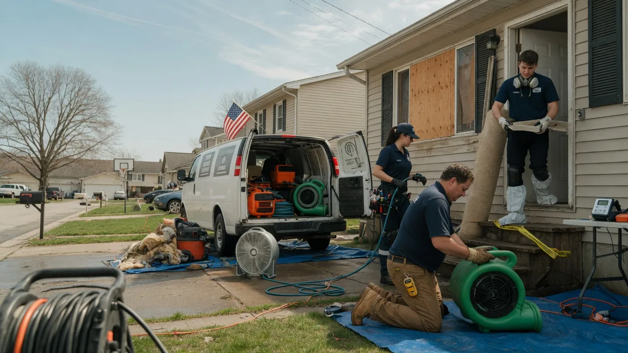 Water Damage Restoration in Wheeler, IL near me